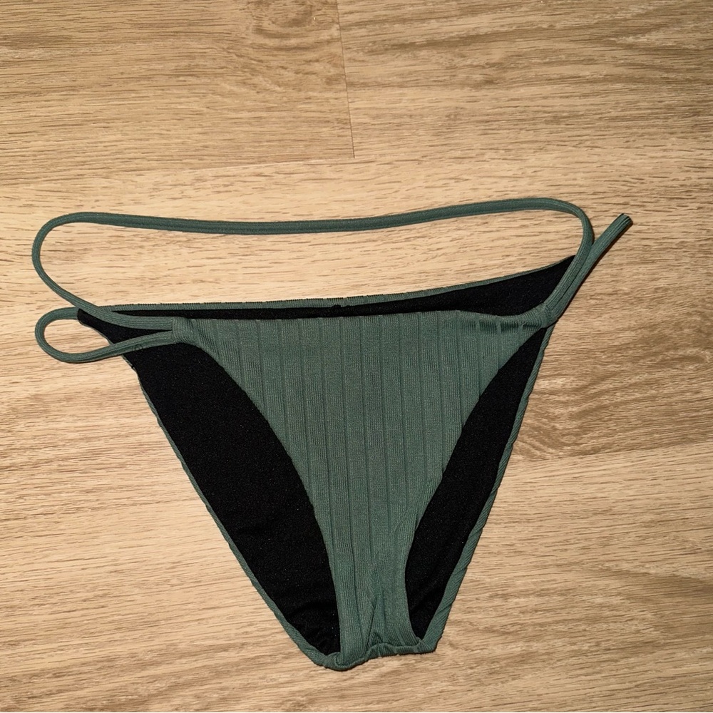 Green bikini bottom